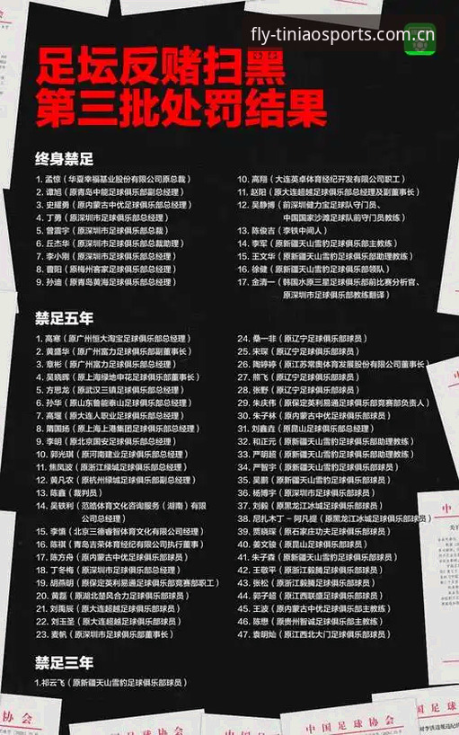 足协第三批禁足名单解读：通过小鸟体育平台追踪中国足球最新动态的完整指南